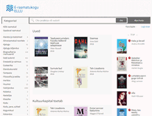 Tablet Screenshot of ellu.keskraamatukogu.ee